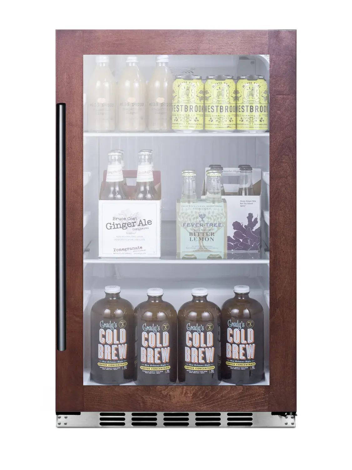 Summit SPR489OSPNR Shallow Depth Indoor/Outdoor Beverage Cooler