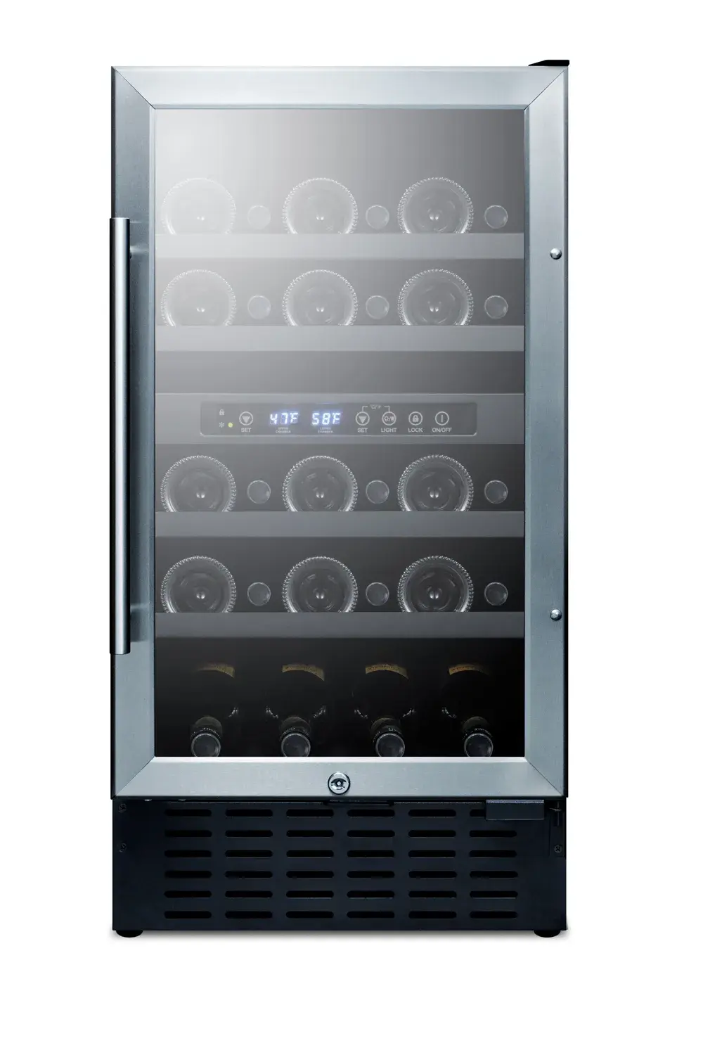 Summit SWC182ZADA 18" Wide Built-In Wine Cellar, ADA Compliant
