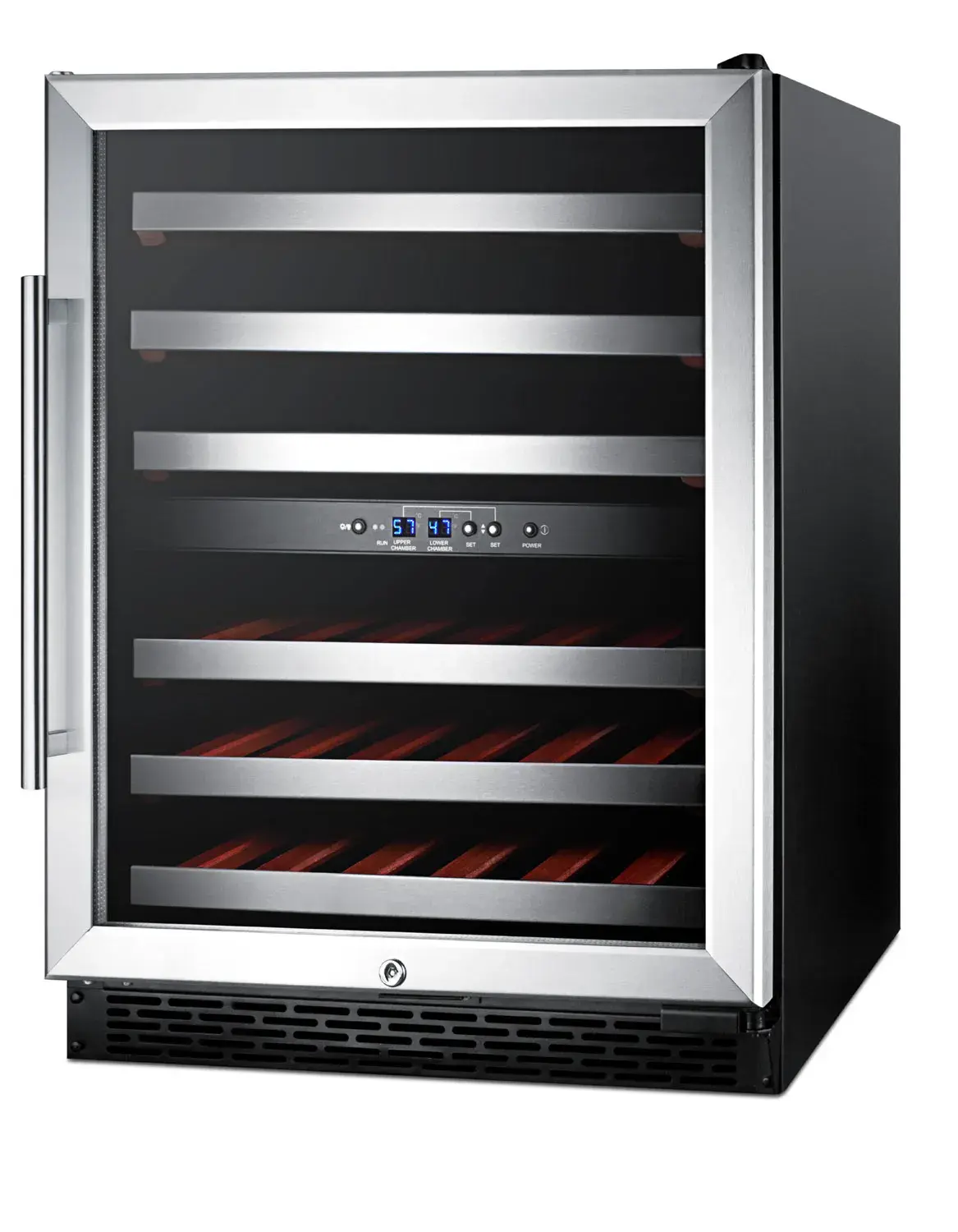 Summit SWC530BLBIST 24" Wide Built-In Wine Cellar