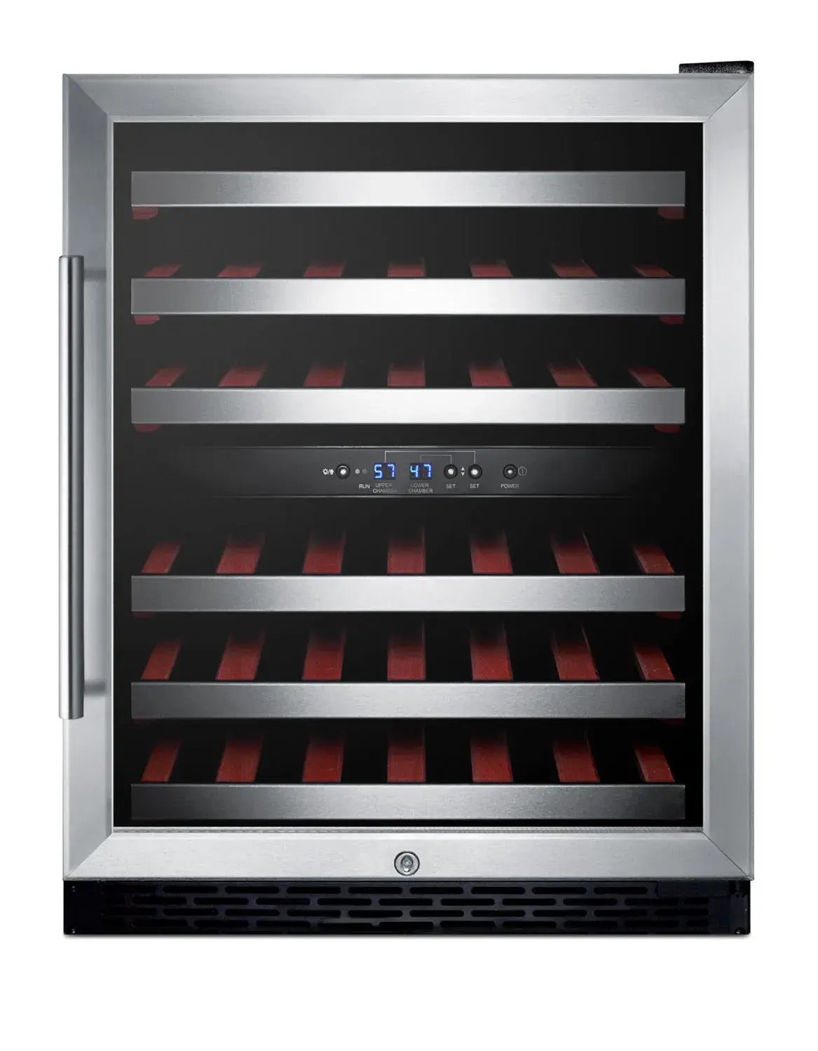 Summit SWC530BLBIST 24" Wide Built-In Wine Cellar