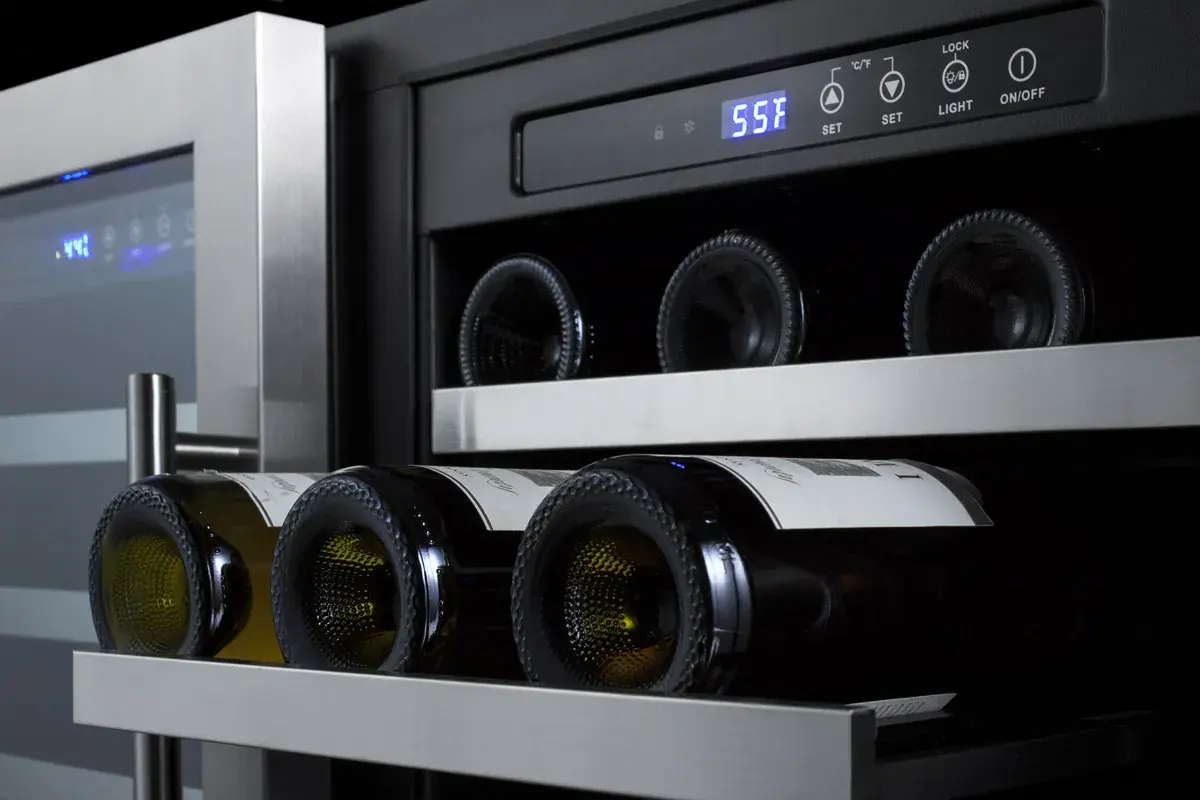 Summit SWC3668ADA 36" Wide Built-In Wine Cellar, ADA Compliant