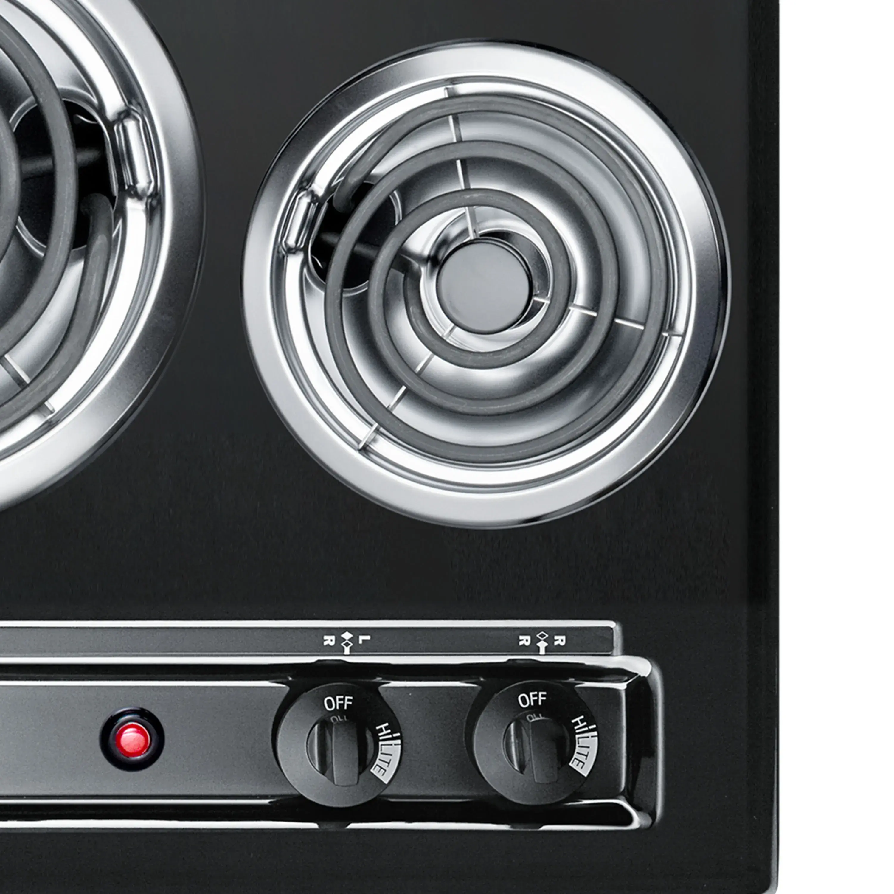 Summit TEL03 24" Wide 4-Burner Coil Cooktop