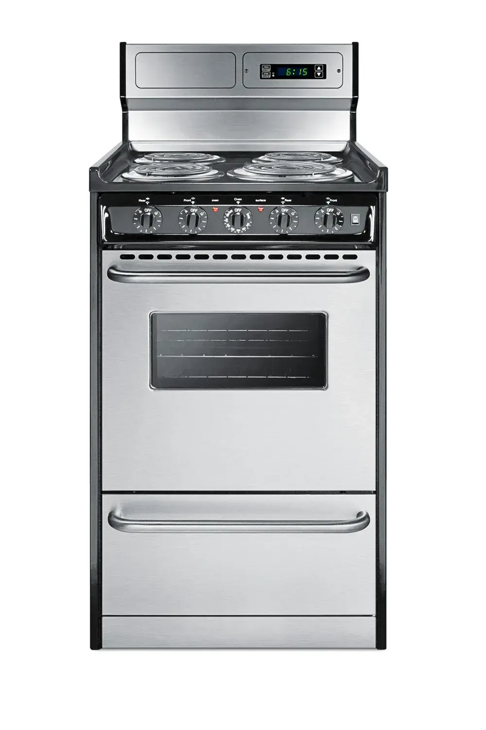 Summit TEM130BKWY 20" Wide Electric Coil Range