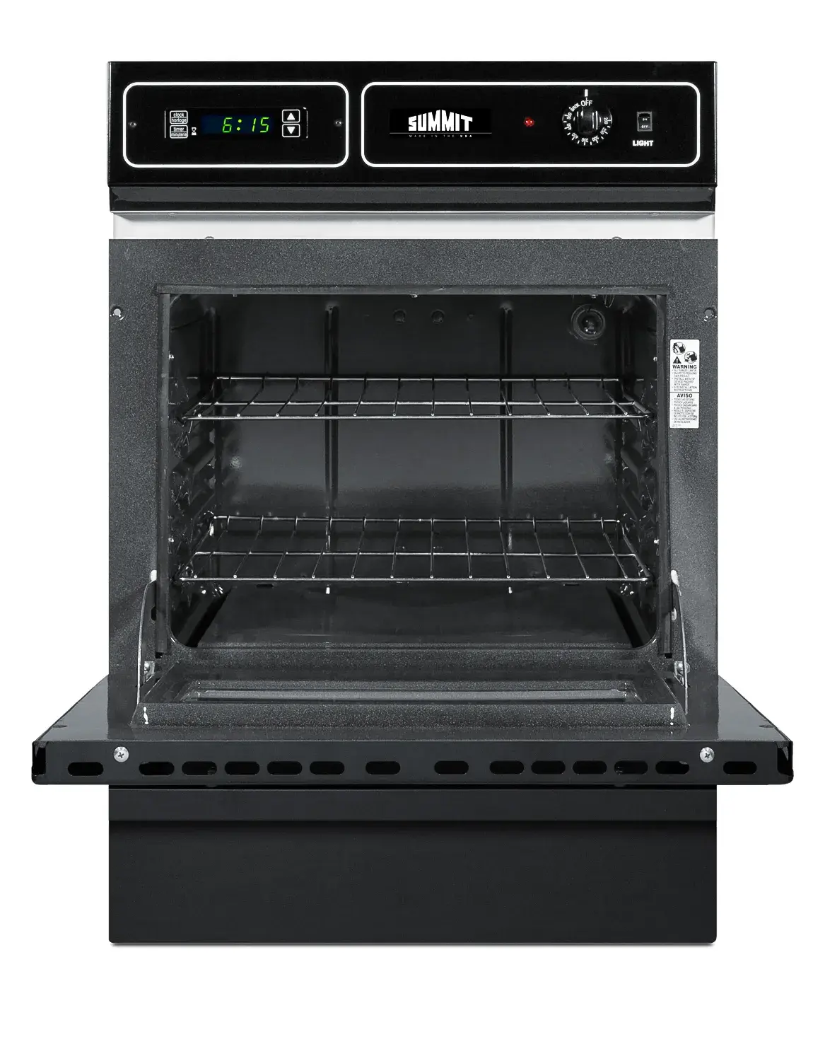 Summit TEM715DK 24" Wide Electric Wall Oven, 115V