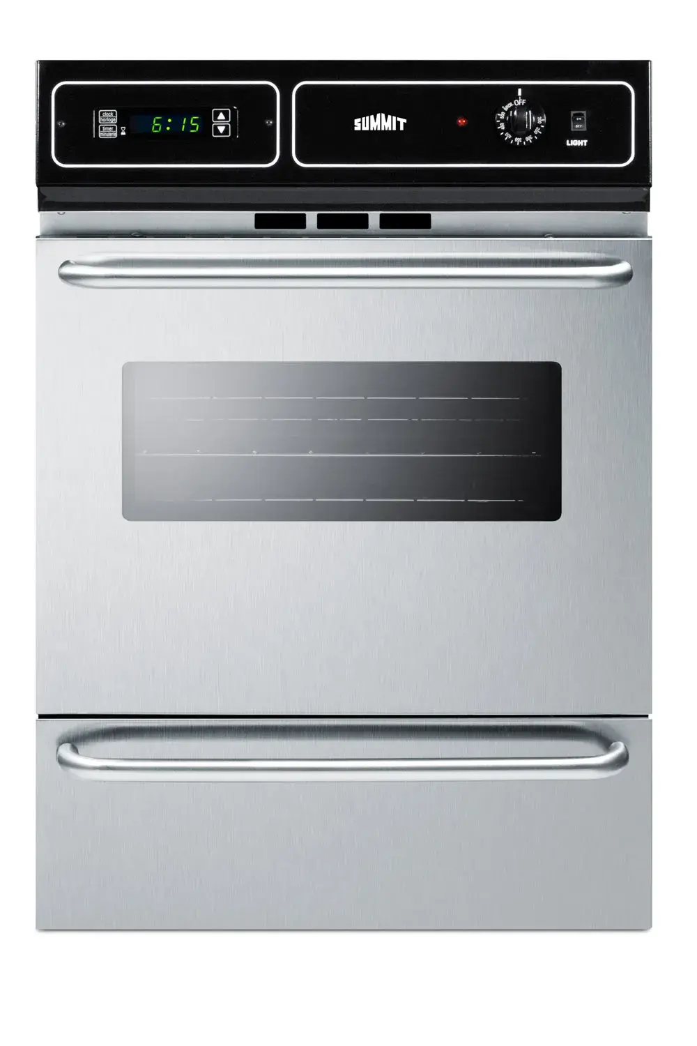 Summit TTM7212BKW 24" Wide Gas Wall Oven
