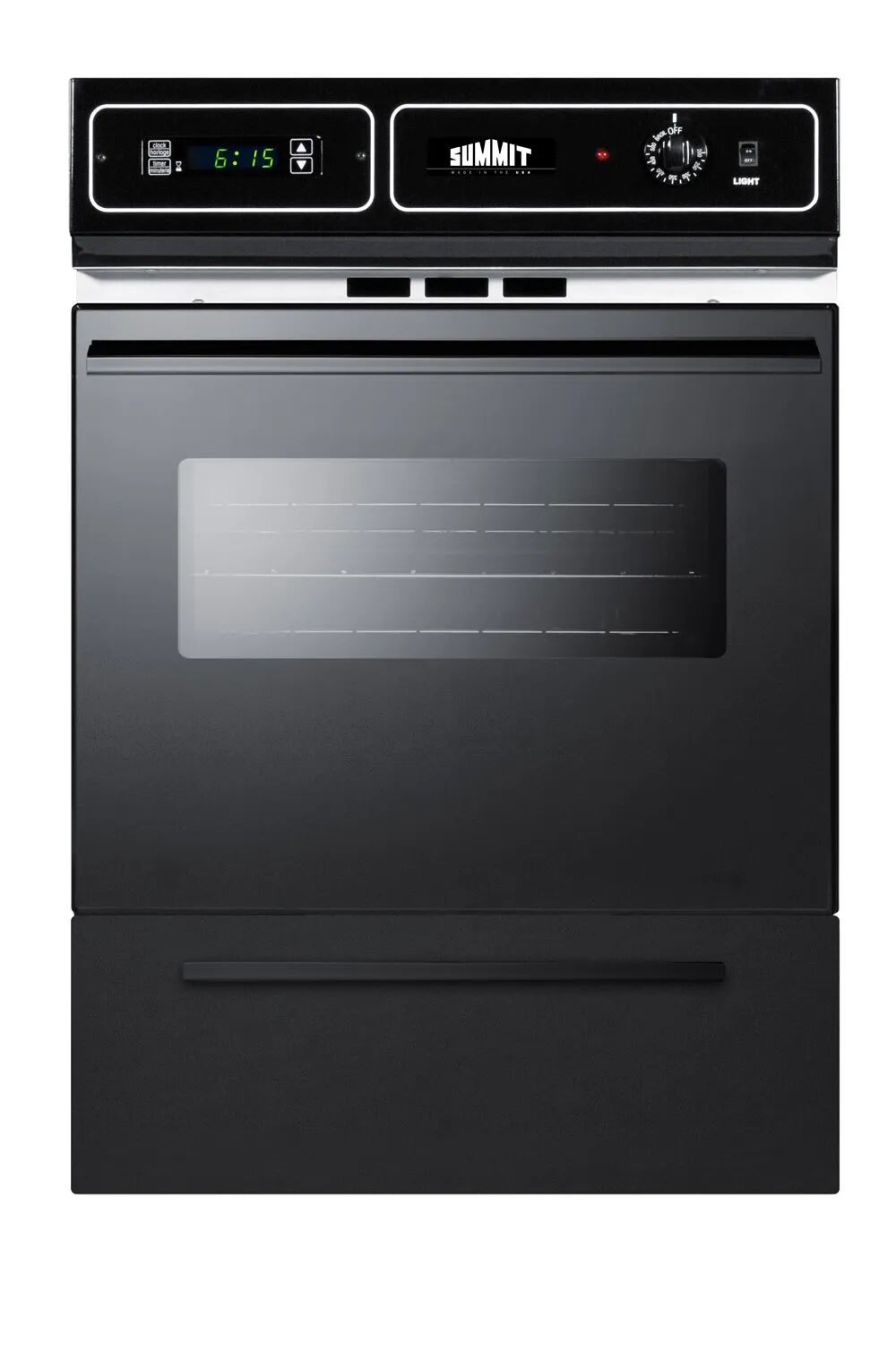 Summit TTM7212KW 24" Wide Gas Wall Oven