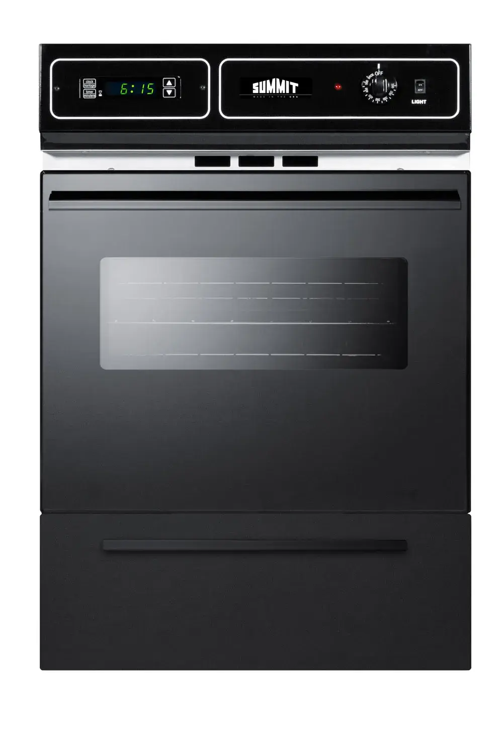 Summit TTM7212KW 24" Wide Gas Wall Oven