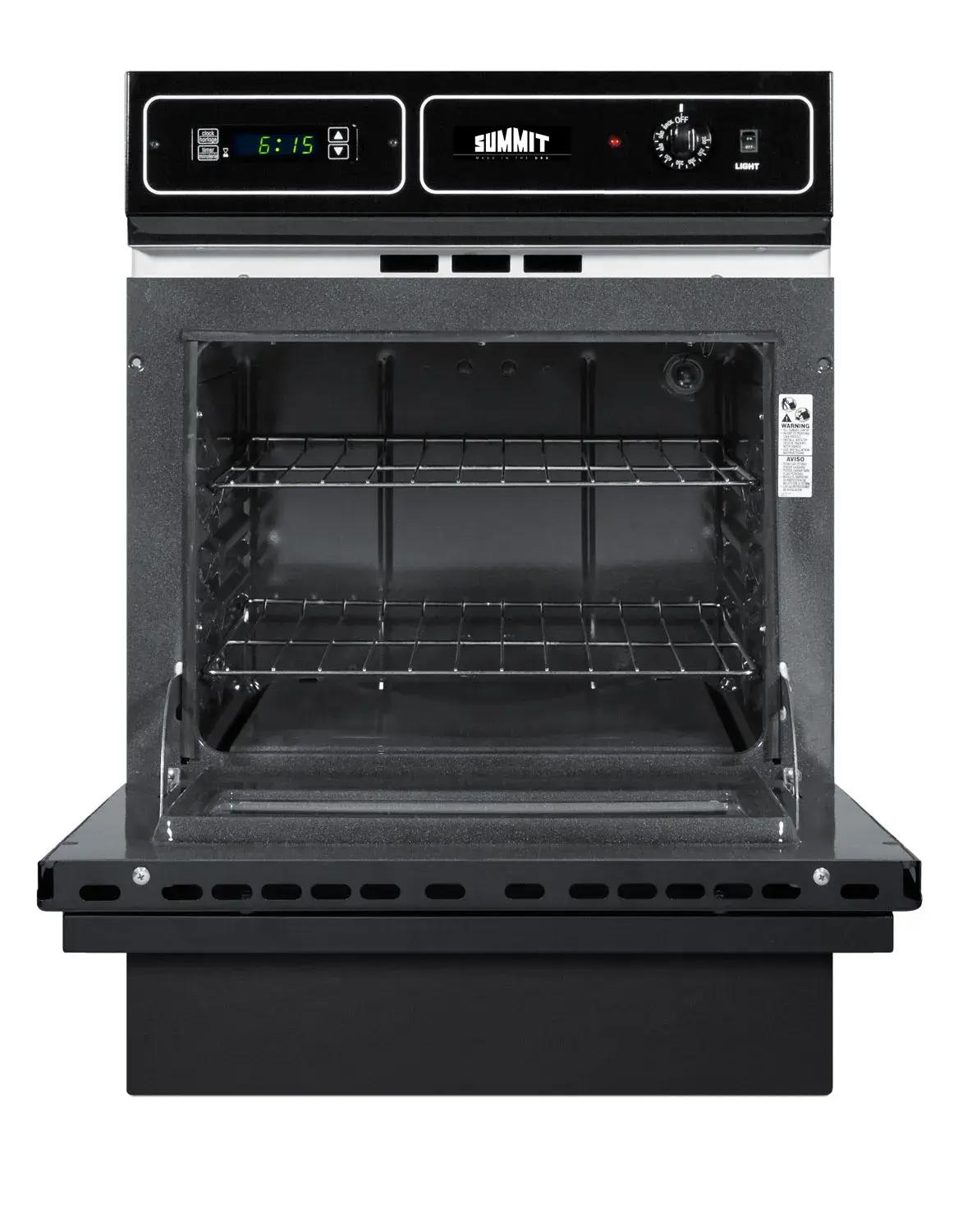 Summit TTM7212KW 24" Wide Gas Wall Oven
