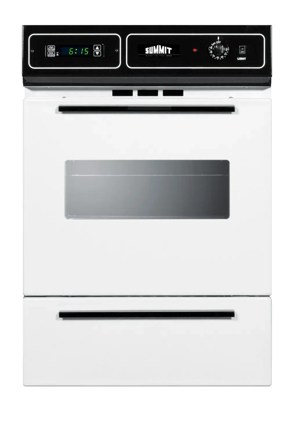 Summit WTM7212KW 24" Wide Gas Wall Oven