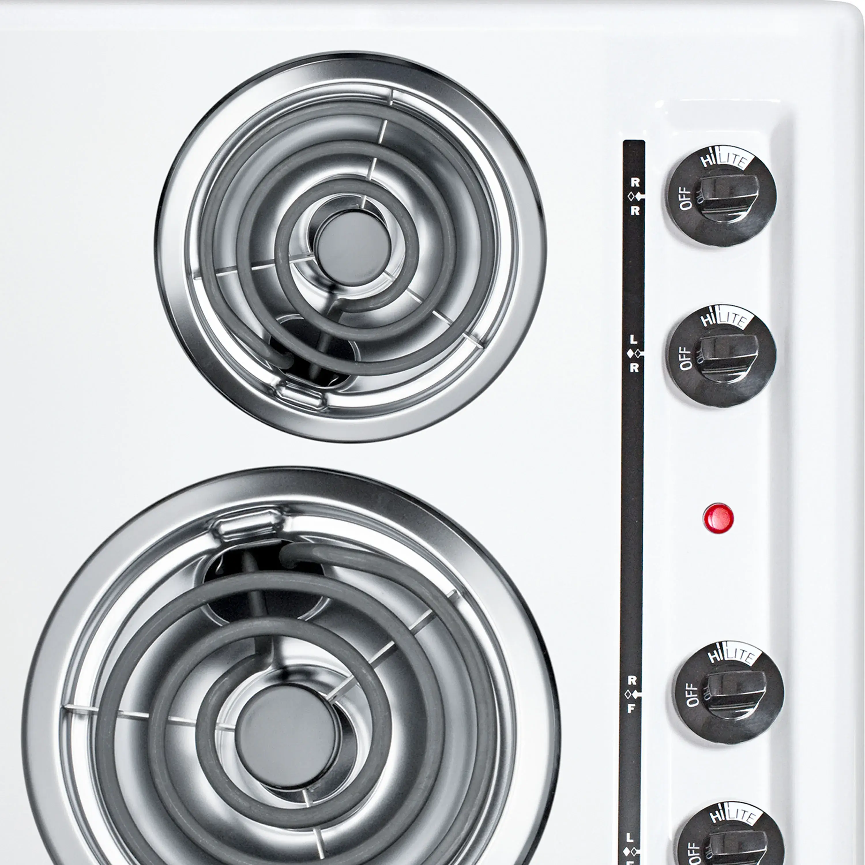 Summit WEL05 30" Wide 4-Burner Coil Cooktop