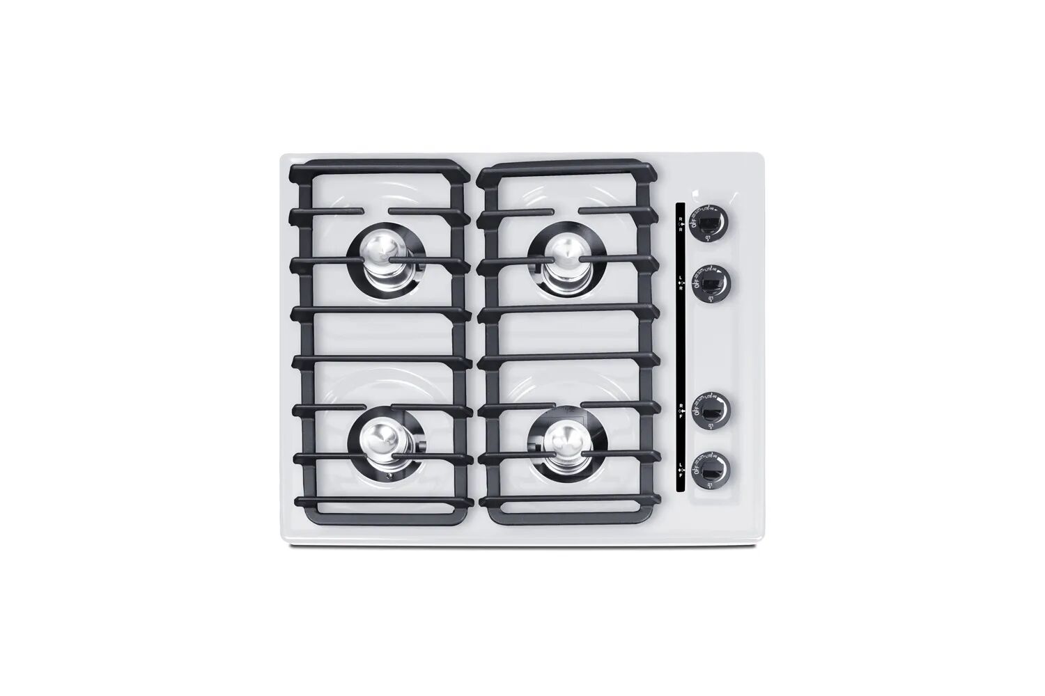 Summit WNL033I 24" Wide 4-Burner Gas Cooktop