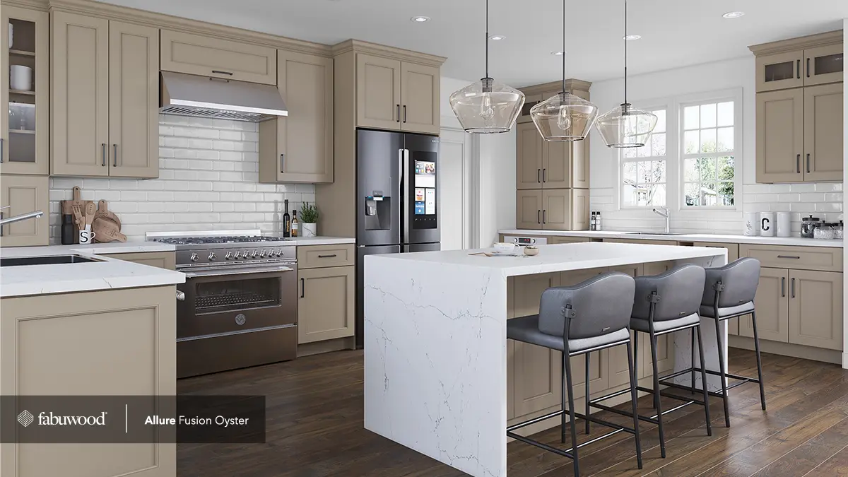 Allure® Fusion Oyster 12"W x 30"H x 12"D Wall Cabinet (W1230)