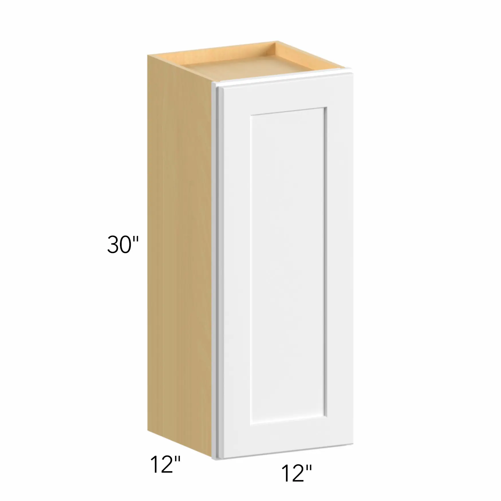 Allure® Luxe Desert Oak 12"W x 30"H x 12"D Wall Cabinet (W1230)