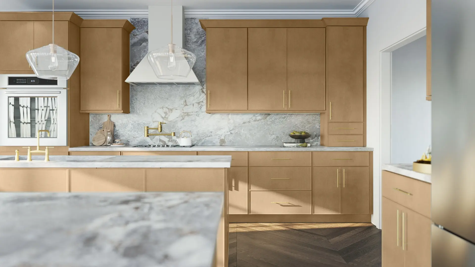 Allure® Echo Timber 9"W x 30"H x 12"D Wall Cabinet (W0930)