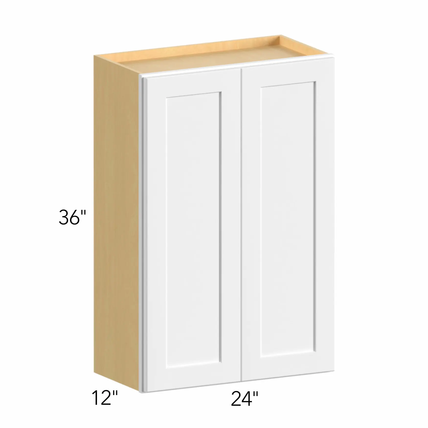 Allure® Galaxy Dove 24"W x 36"H x 12"D Wall Cabinet