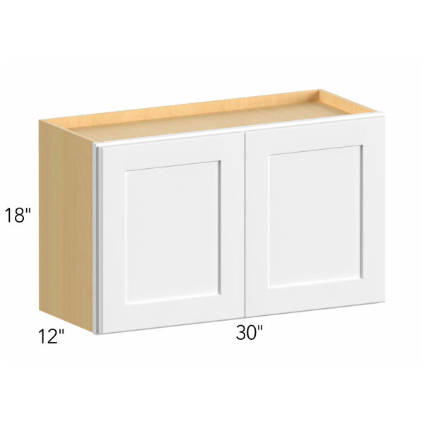 Allure® Galaxy Dove 30"W x 18"H x 24"D Wall Cabinet