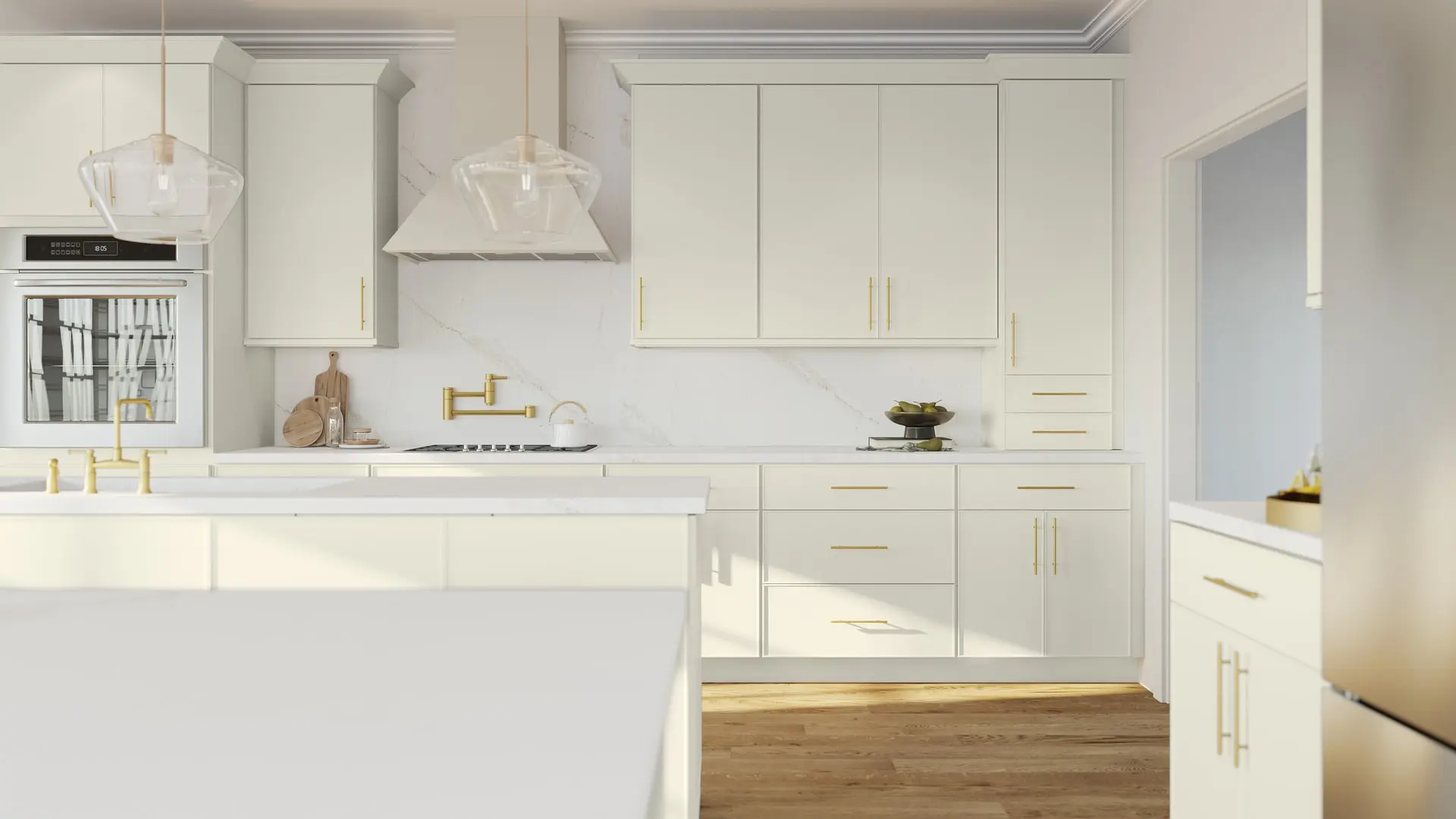 Allure® Galaxy Dove 9"W x 34.5"H x 12"D Base Cabinet