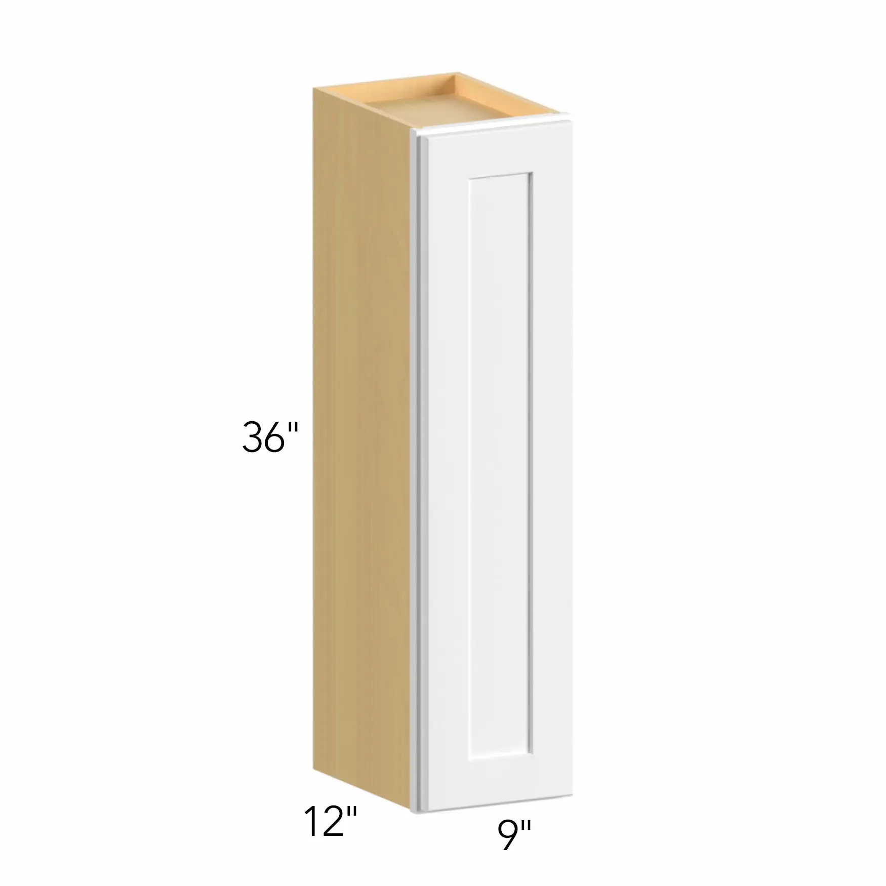 Allure® Galaxy Dove 9"W x 36"H x 12"D Wall Cabinet (W0936)