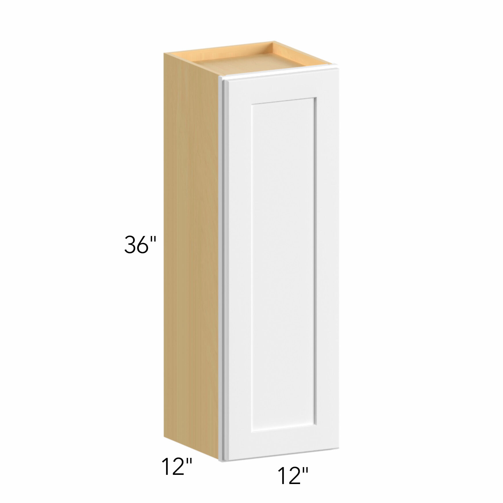Allure® Galaxy Dove 12"W x 36"H x 12"D Wall Cabinet (W1236)
