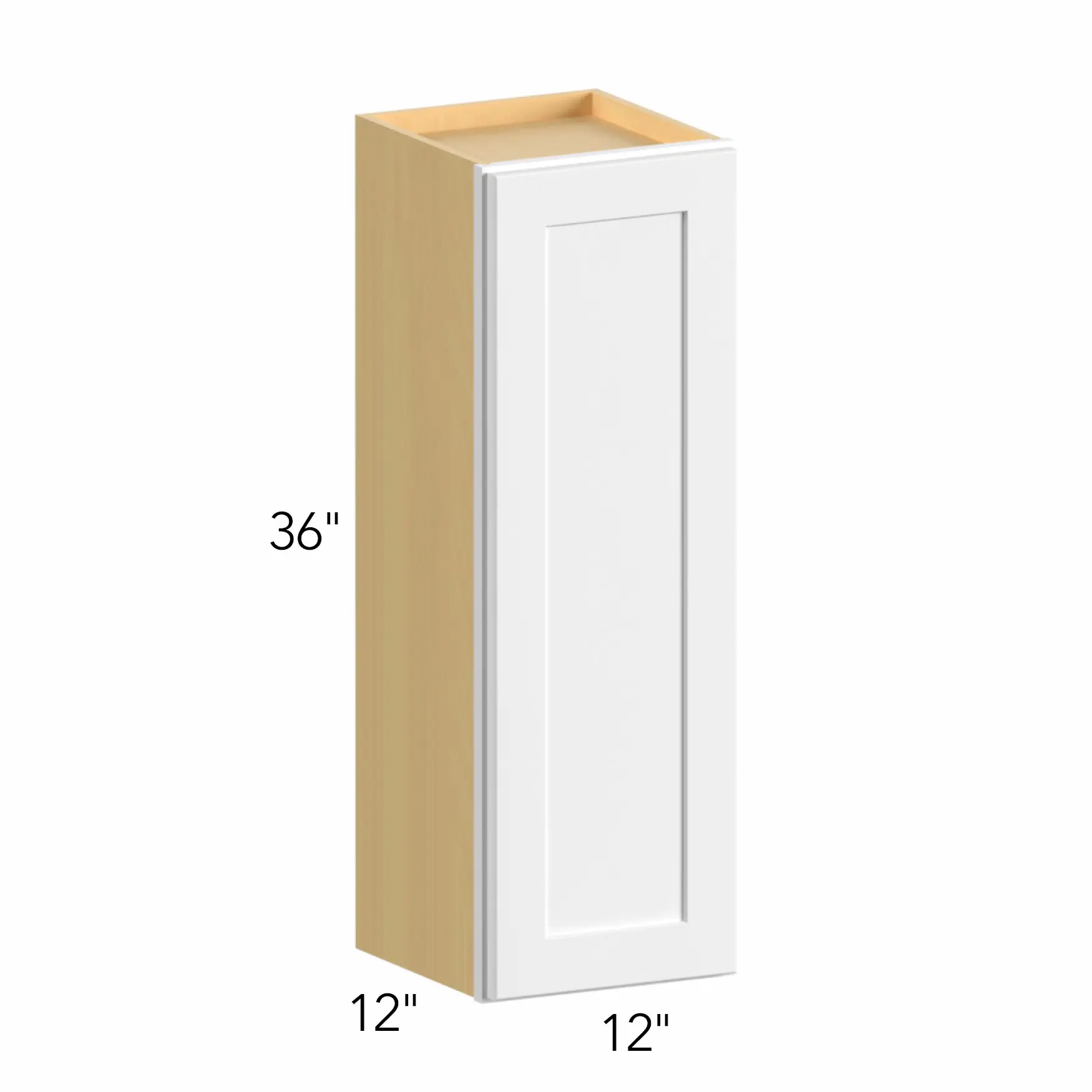 Allure® Galaxy Dove 12"W x 36"H x 12"D Wall Cabinet (W1236)