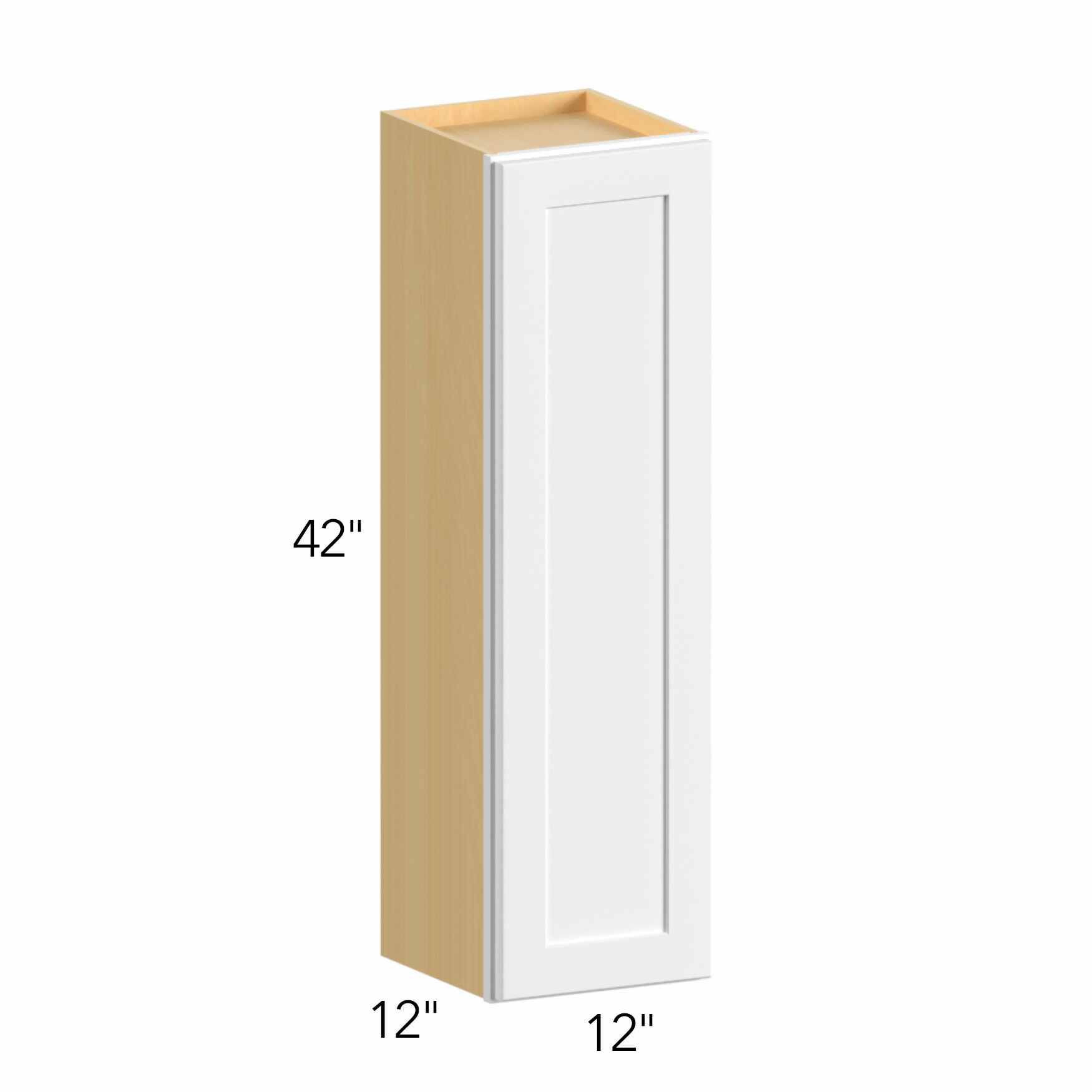 Allure® Galaxy Dove 12"W x 42"H x 12"D Wall Cabinet (W1242)