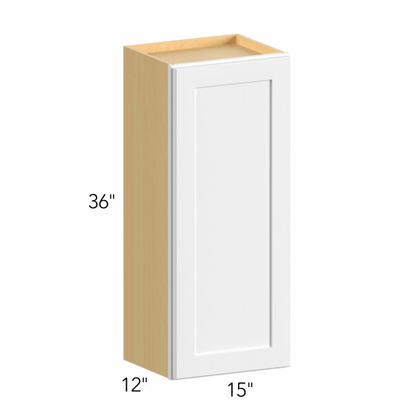 Allure® Galaxy Dove 15"W x 36"H x 12"D Wall Cabinet (W1536)