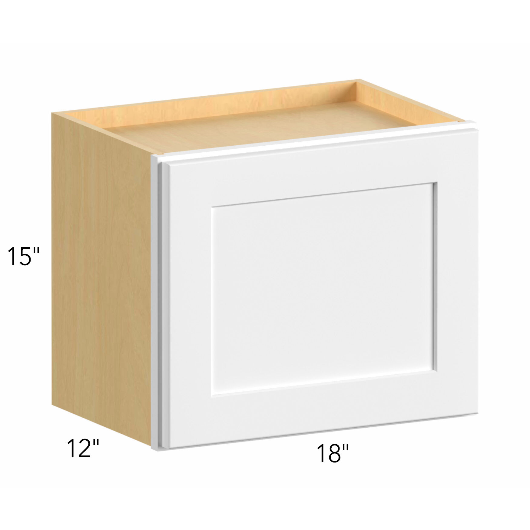 Allure® Galaxy Dove 18"W x 15"H x 12"D Wall Cabinet (W1815)