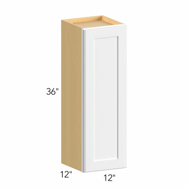 Allure® Galaxy Pitch Black 12"W x 36"H x 12"D Wall Cabinet (W1236)