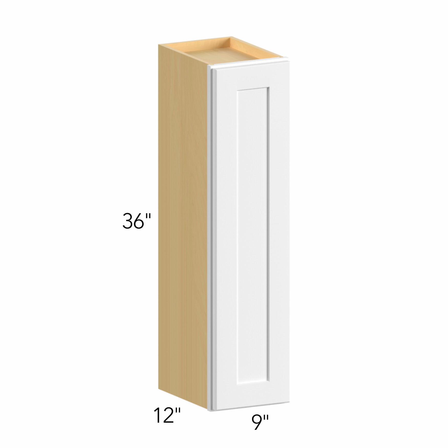 Allure® Galaxy Timber 9"W x 36"H x 12"D Wall Cabinet (W0936)